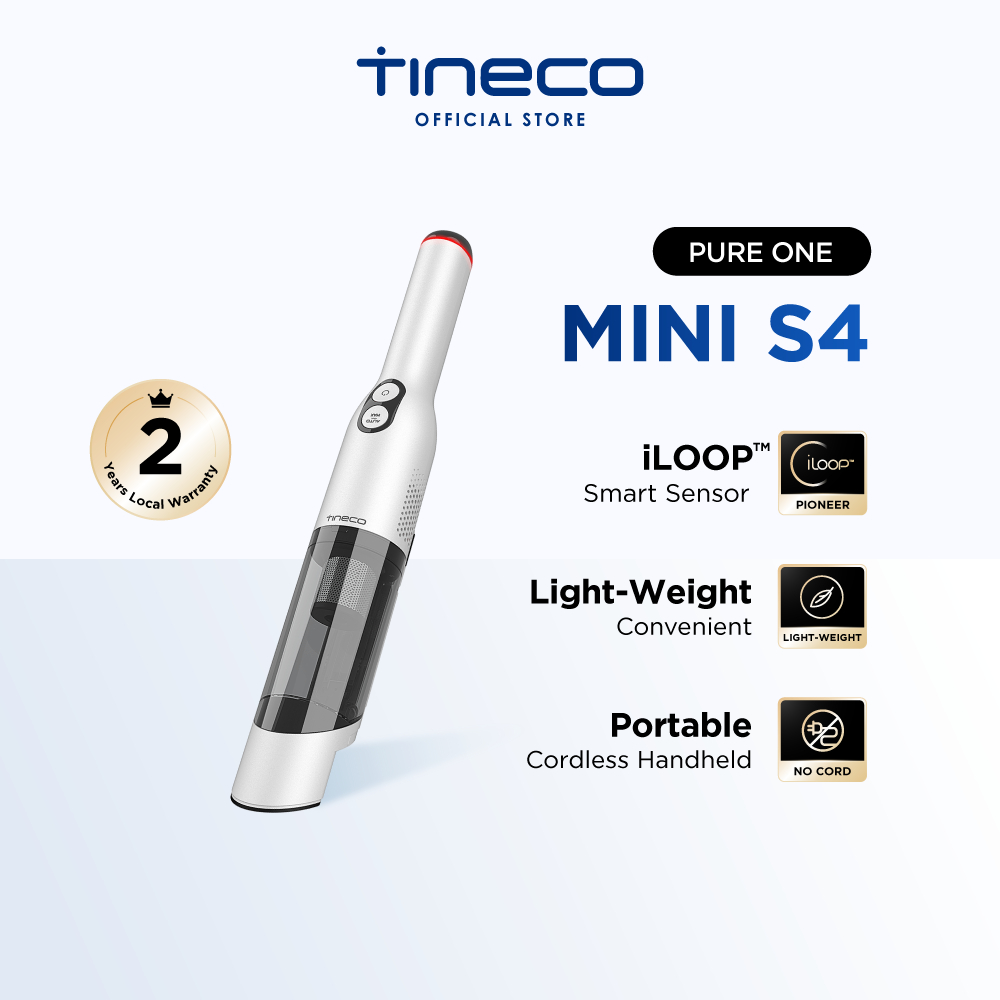 Tineco Pure One Mini S4 Smart Cordless MultiFunctional Handheld Vacuum