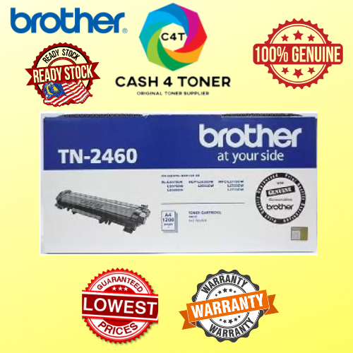 Brother TN-2460/ TN-2480/ TN2460/ TN2480 Original Toner Cartridge Ready ...