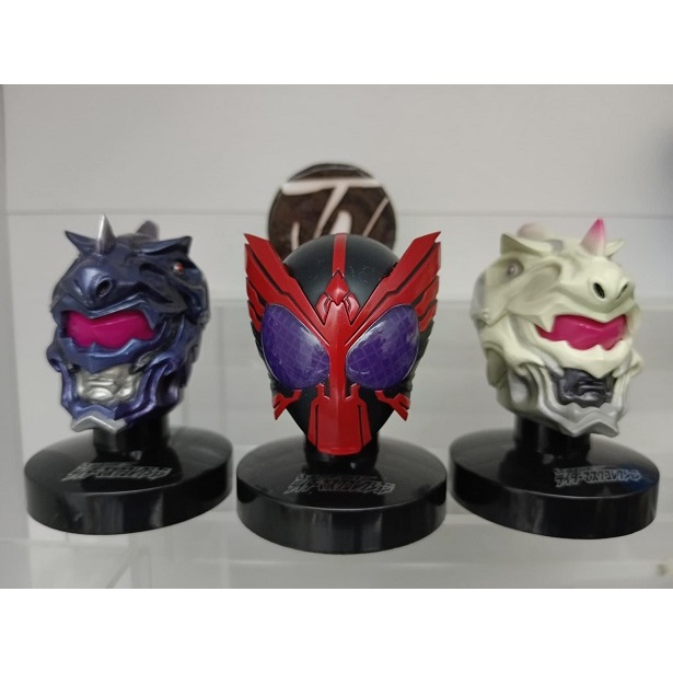Premium RMC Rider Mask Collection Kamen Rider OOO Purple Desire Set of ...