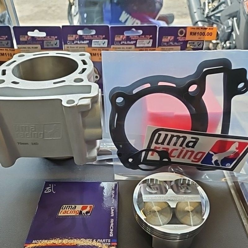 UMA RACING CERAMIC BLOCK FORGED 70MM+SLIP10 LC135 Y15ZR | Shopee Malaysia