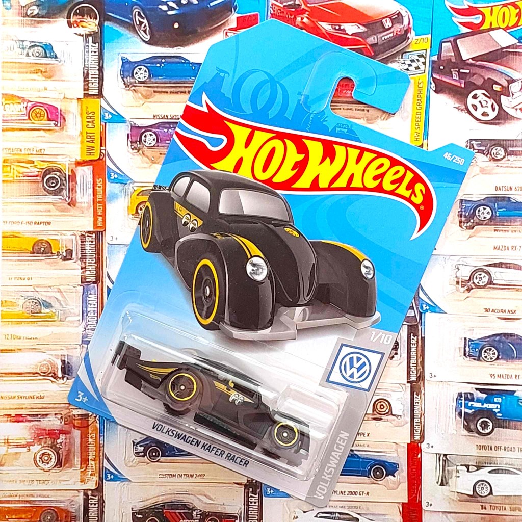 Voiture Miniature Hot Wheels Volkswagen Kafer Racer - Couleur Moon Black - Neuf En Boîte