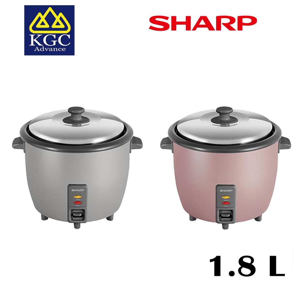 Sharp Non-Stick Inner Pot Rice Cooker (1.8L) KSH188SPK / KSH188SSL ...