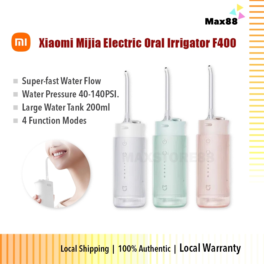 Xiaomi Mijia Electric Oral Irrigator F400 Dental Teeth Cleaner Tooth ...