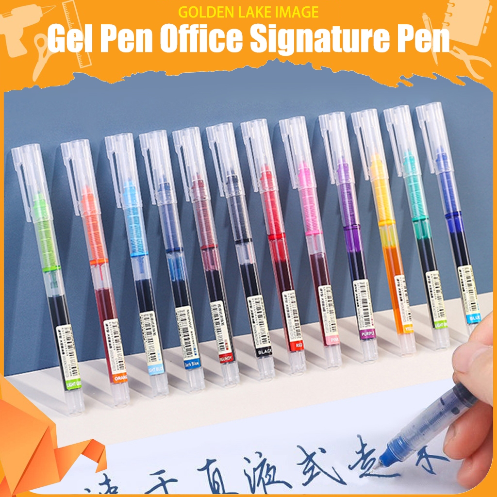 Large Capacity Gel Pen 0.5mm Neutral pen Needle Tip Ballpoint Pens ...