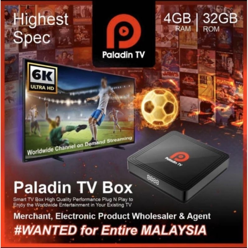 Power Adaptor PALADIN TV Box 5V2A Replacement adapter Paladin tvbox ...