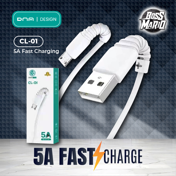 DNA Design CL-01 (MICRO USB) WITH 5A high current faster charging cable ...