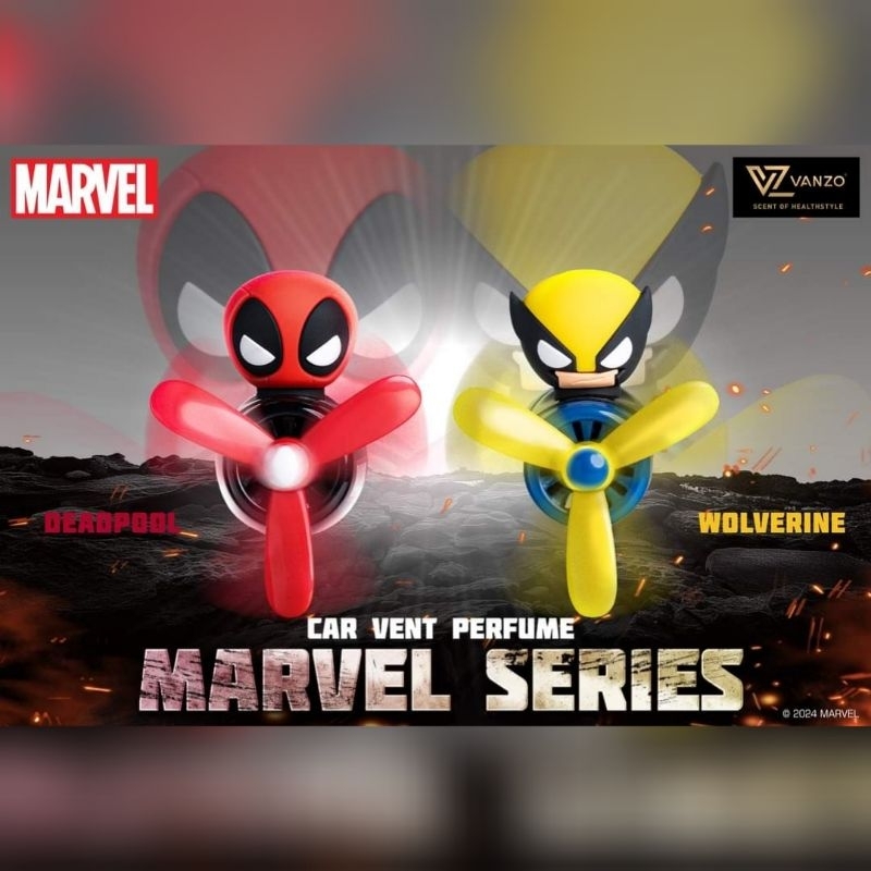 Marvel Deadpool & Wolverine car vent perfume | Shopee Malaysia
