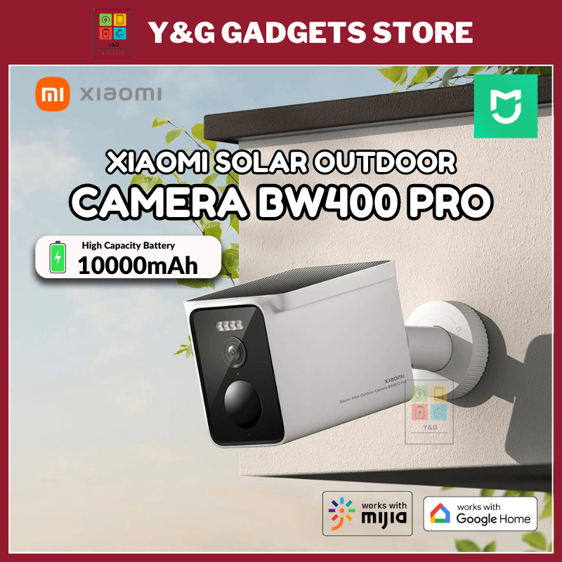 Xiaomi Solar Outdoor Camera BW 400 Pro Set IP66 Waterproof and
