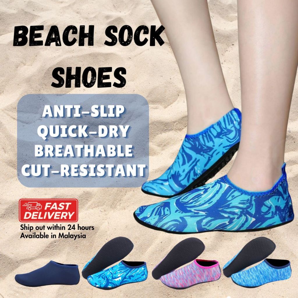 Non Slip Water Socks Swim Socks 3mm Neoprene Water Socks Non-Slip