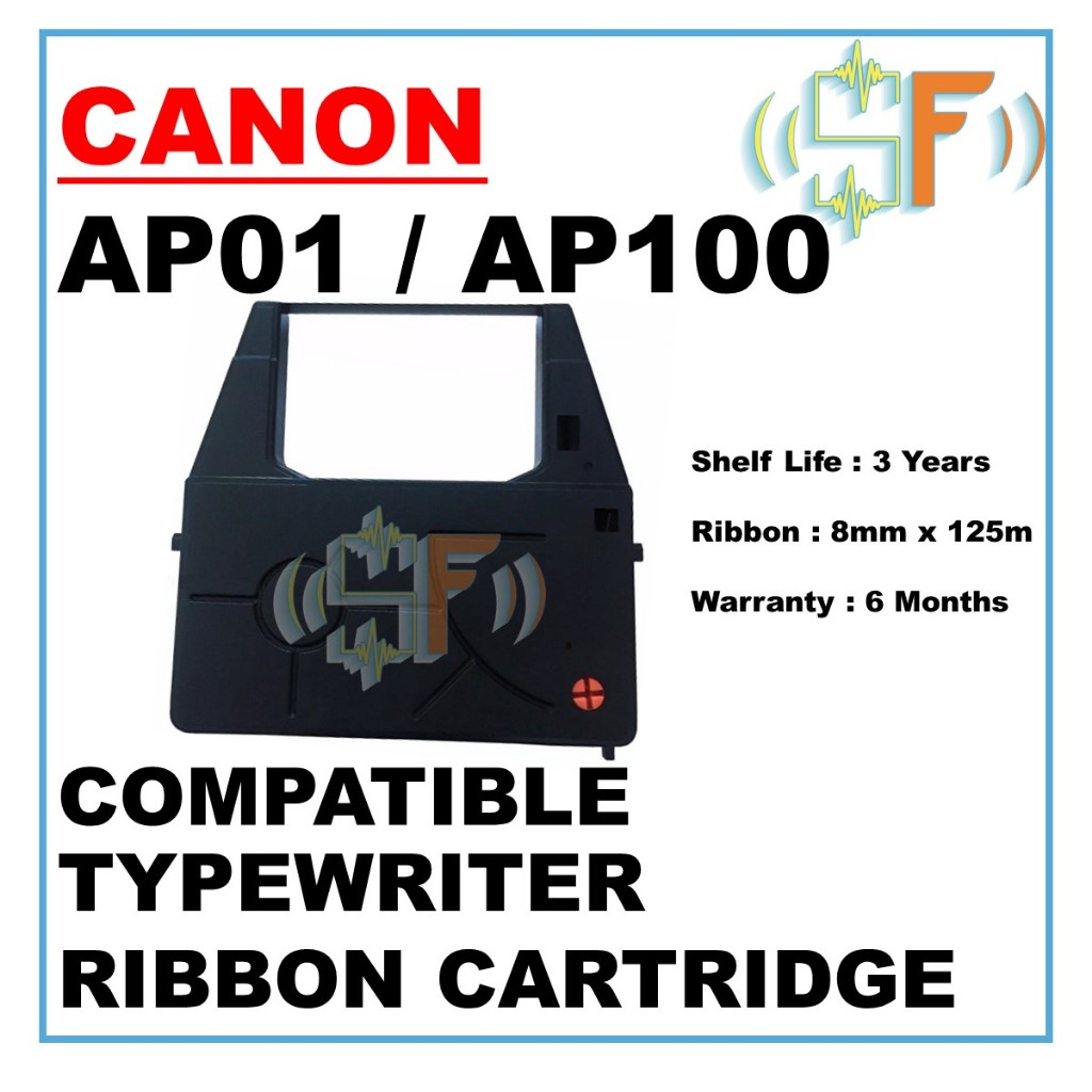 4 Units Compatible AP01 AP-01 AP100 Typewriter Ribbon Cartridge for ...
