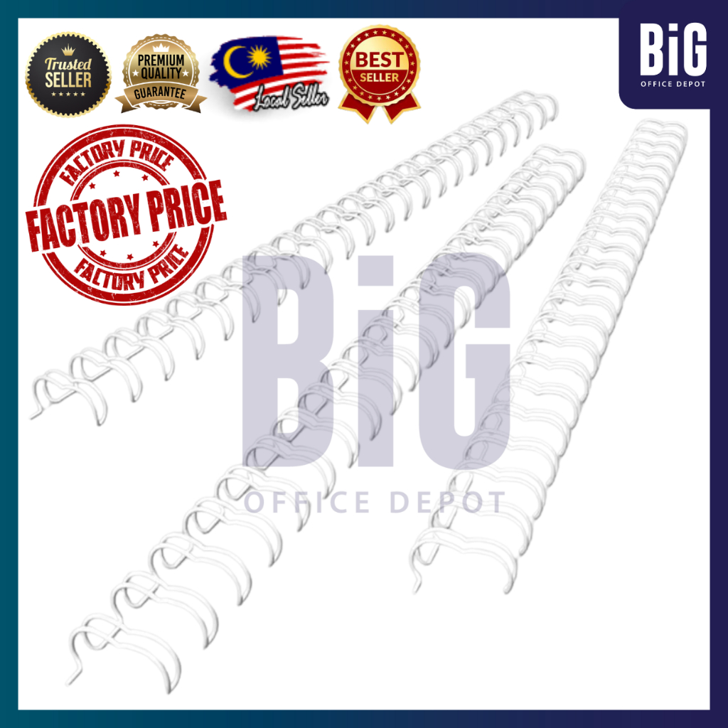 WIRE O 2:1 WHITE | WIRE O WHITE | WIRE O BINDING MACHINE | WIRE O A4 ...