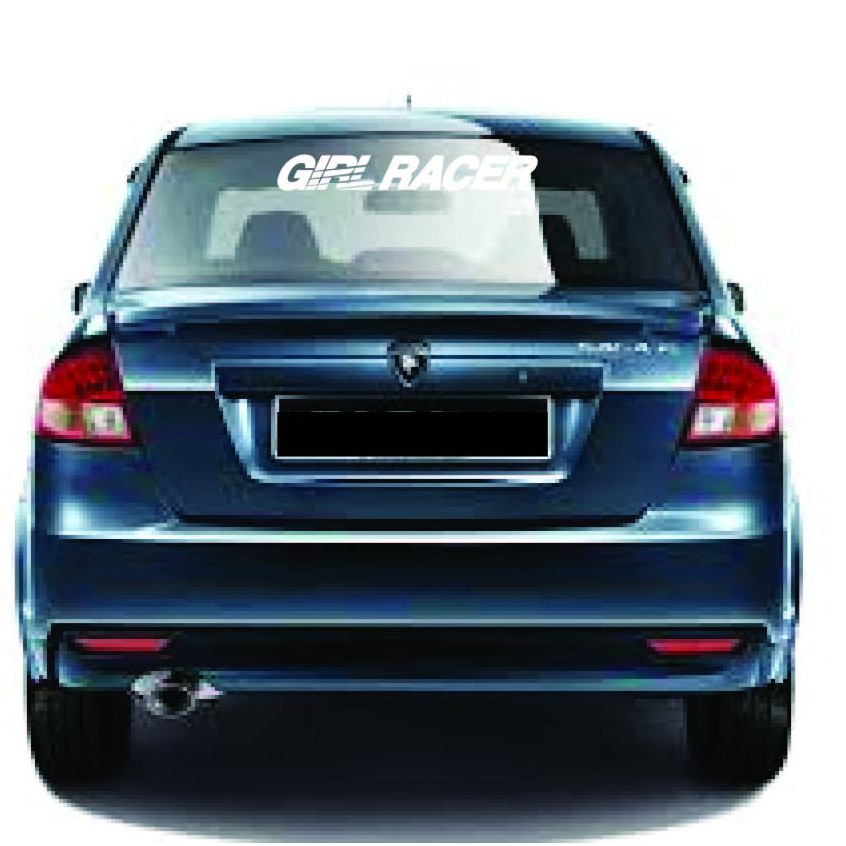 GIRL RACER WORDING VINYL STICKER | Shopee Malaysia