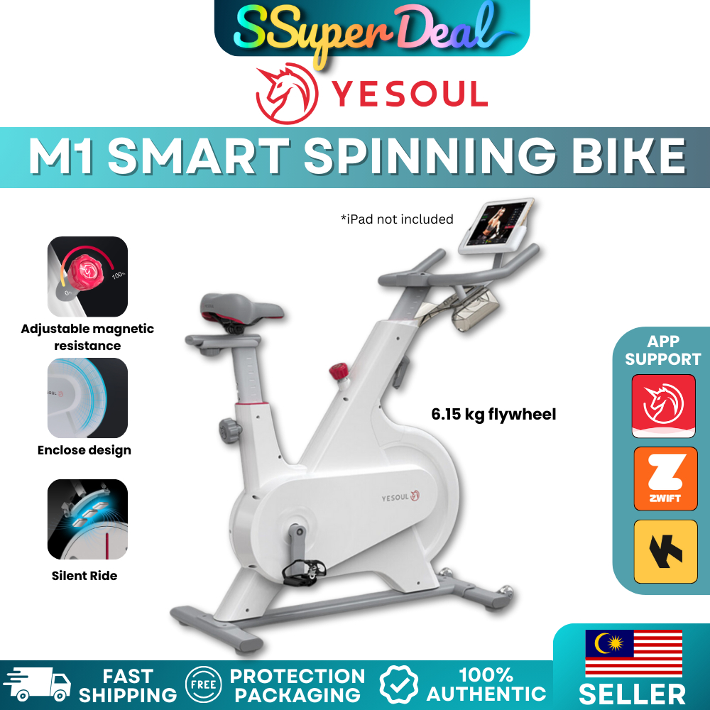 LIMITED FREE GIT Xiaomi YESOUL M1 Indoor Cycling Bike Stationary Exercise Bike for Home Magnetic Resistance Shopee Malaysia