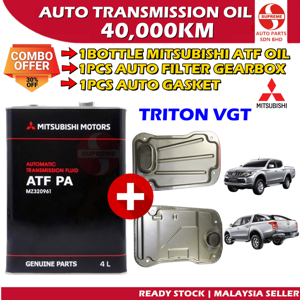 Automatic Transmission Filter Kit For Mitsubishi Triton MK ML MN – 1996-2015 – Aftermarket