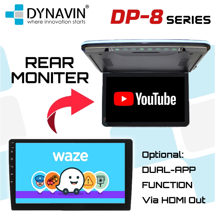 Dynavin DP8 Series Universal Size Android Player | Shopee Malaysia