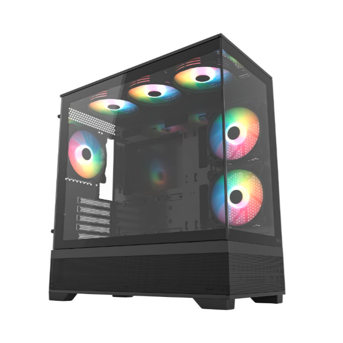 # Bms Build My Style [ 828m-argb   838m-argb ] Matx Argb Pc Case With 