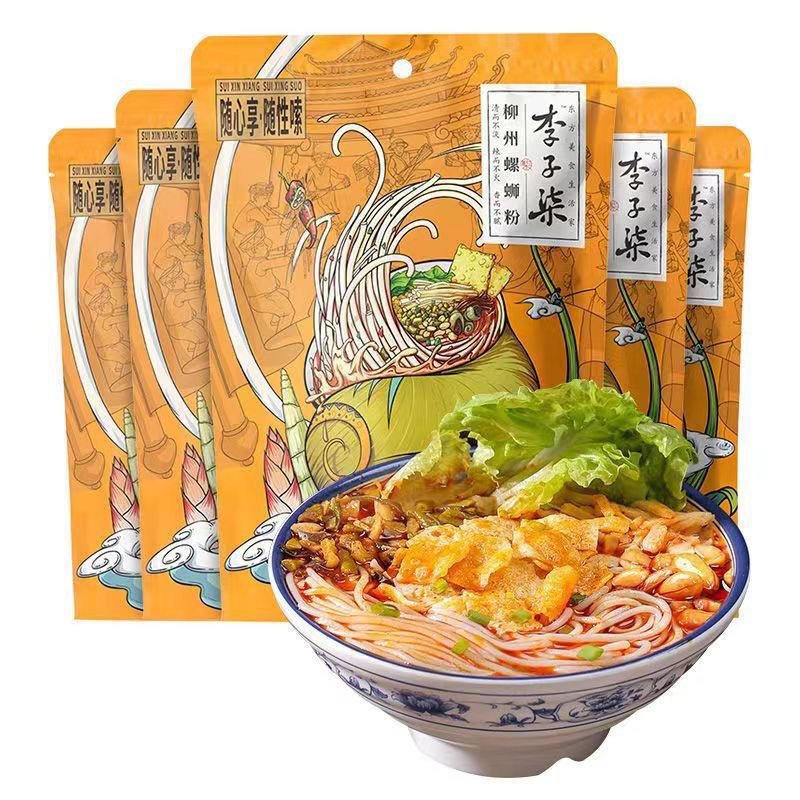 螺蛳粉 好欢螺 李子柒 各5個セット O1CN01Fj3Z8G1ZcymD5Iqxw_!!