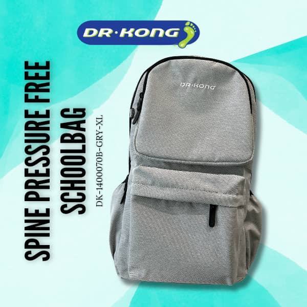 DR.KONG School Bag Backpacks - XL SIZE (DK-1400070B-GRY) | Shopee Malaysia
