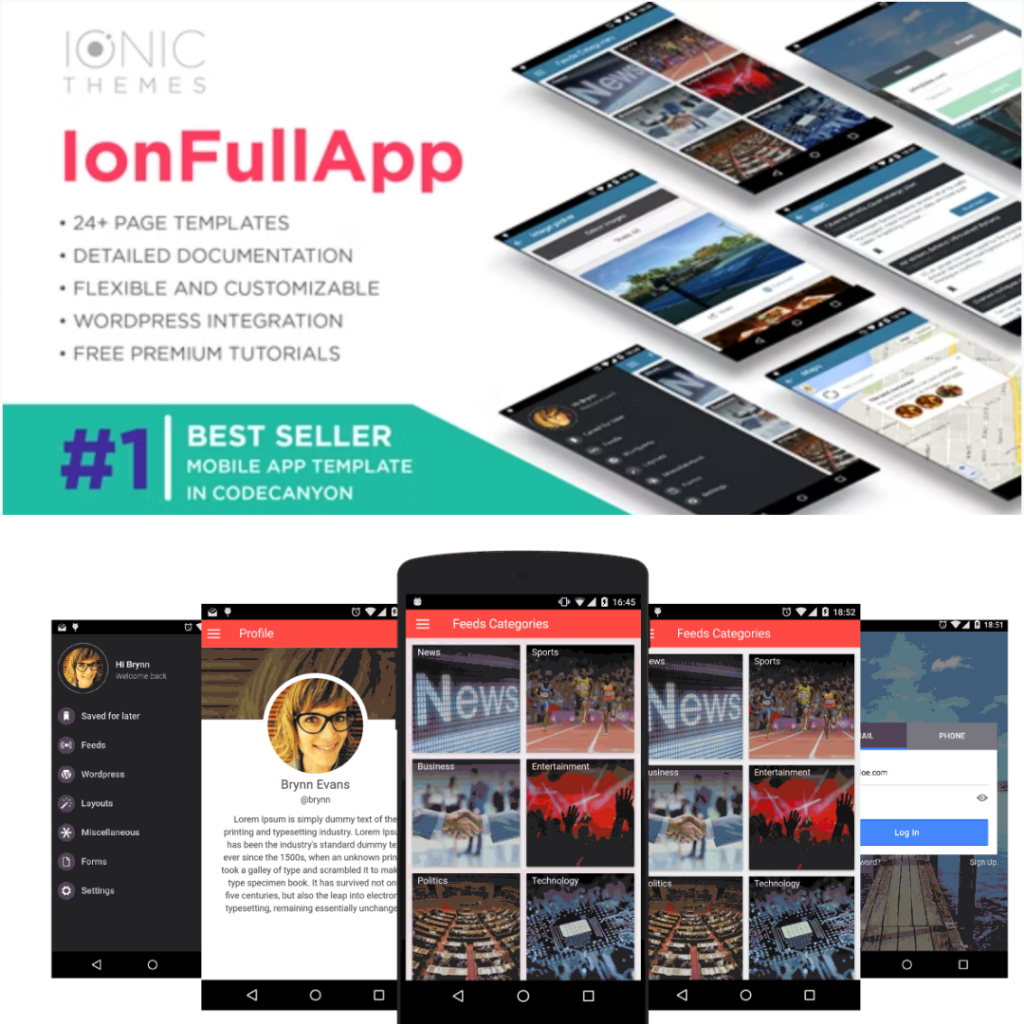 Ionic Full App Template | Shopee Malaysia
