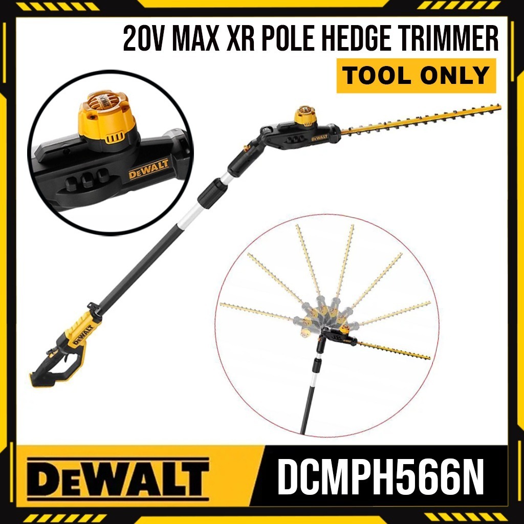 Dewalt Dcmph566 Dewalt Extendable Hedge Trimmer Dewalt Extendable