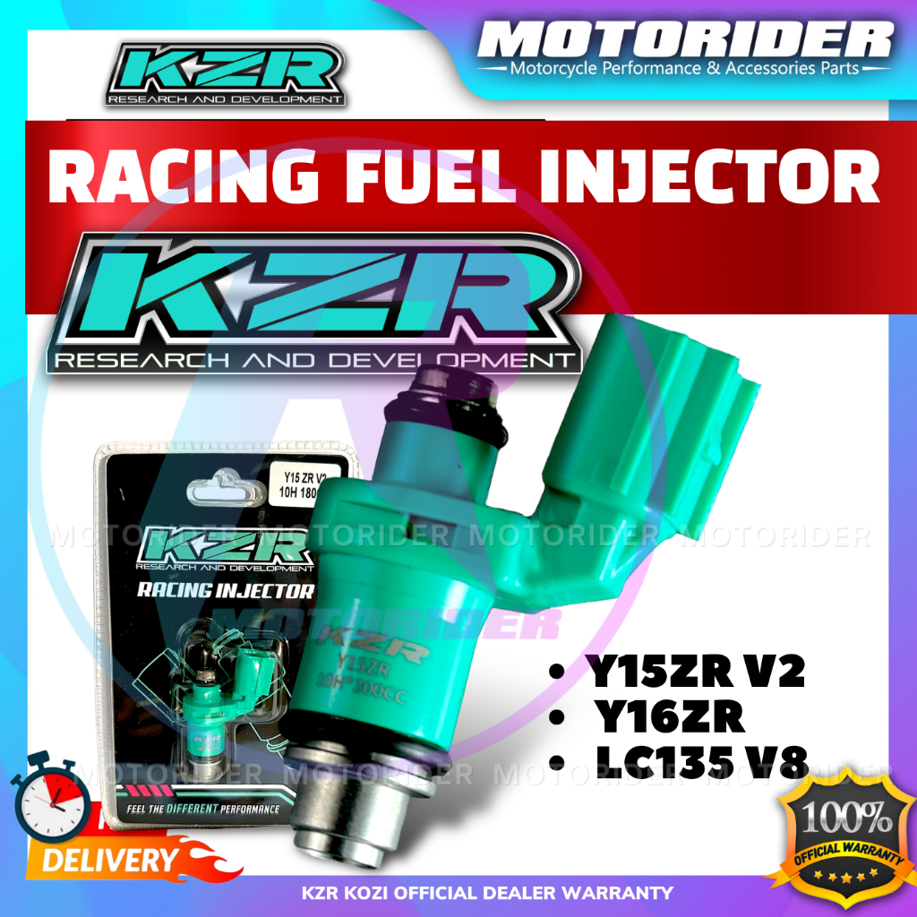 KZR Racing Injector RS150 | SYM VF3i | SRL115 Fi | Y15ZR V2 | Y16ZR ...