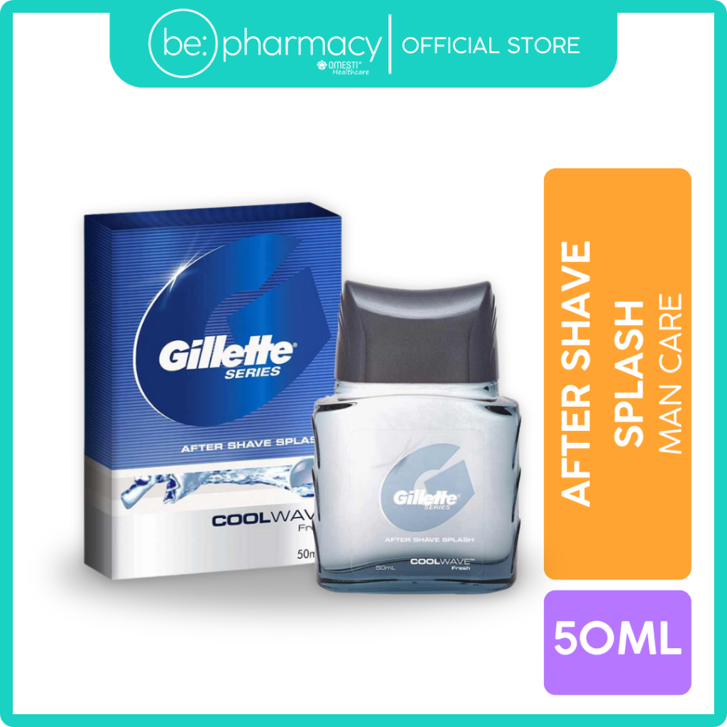Gillette Series After Shave Splash (Cool Wave Fresh) 50ML | Shopee Malaysia