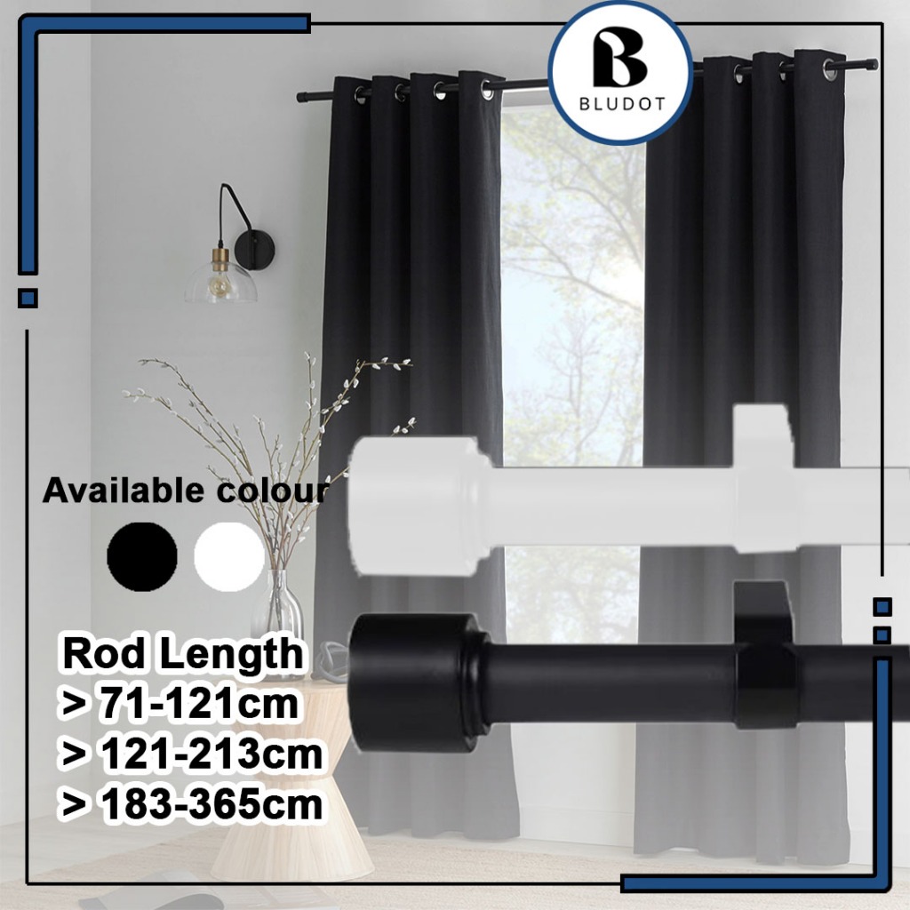 CURTAIN ROD SET RACKA HUGAD ROD HOLDER BETYDLIG WALL BRACKET RAFFIG