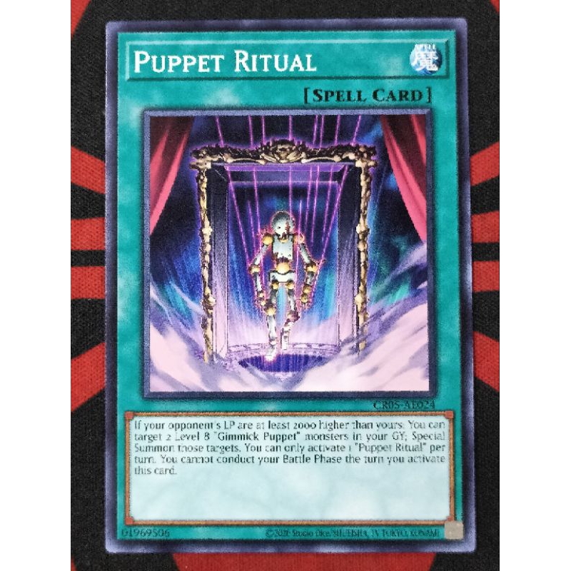 YUGIOH KONAMI CR05-AE024 Puppet Ritual (Common) | Shopee Malaysia