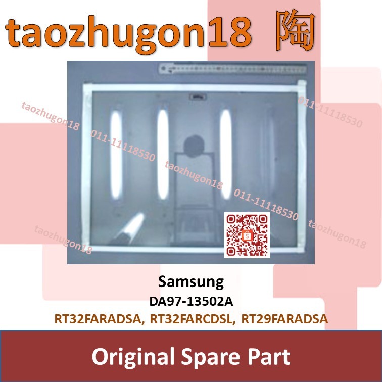 Original Samsung DA97-13502A Fridge Refrigerator Glass Tray Shelf ...