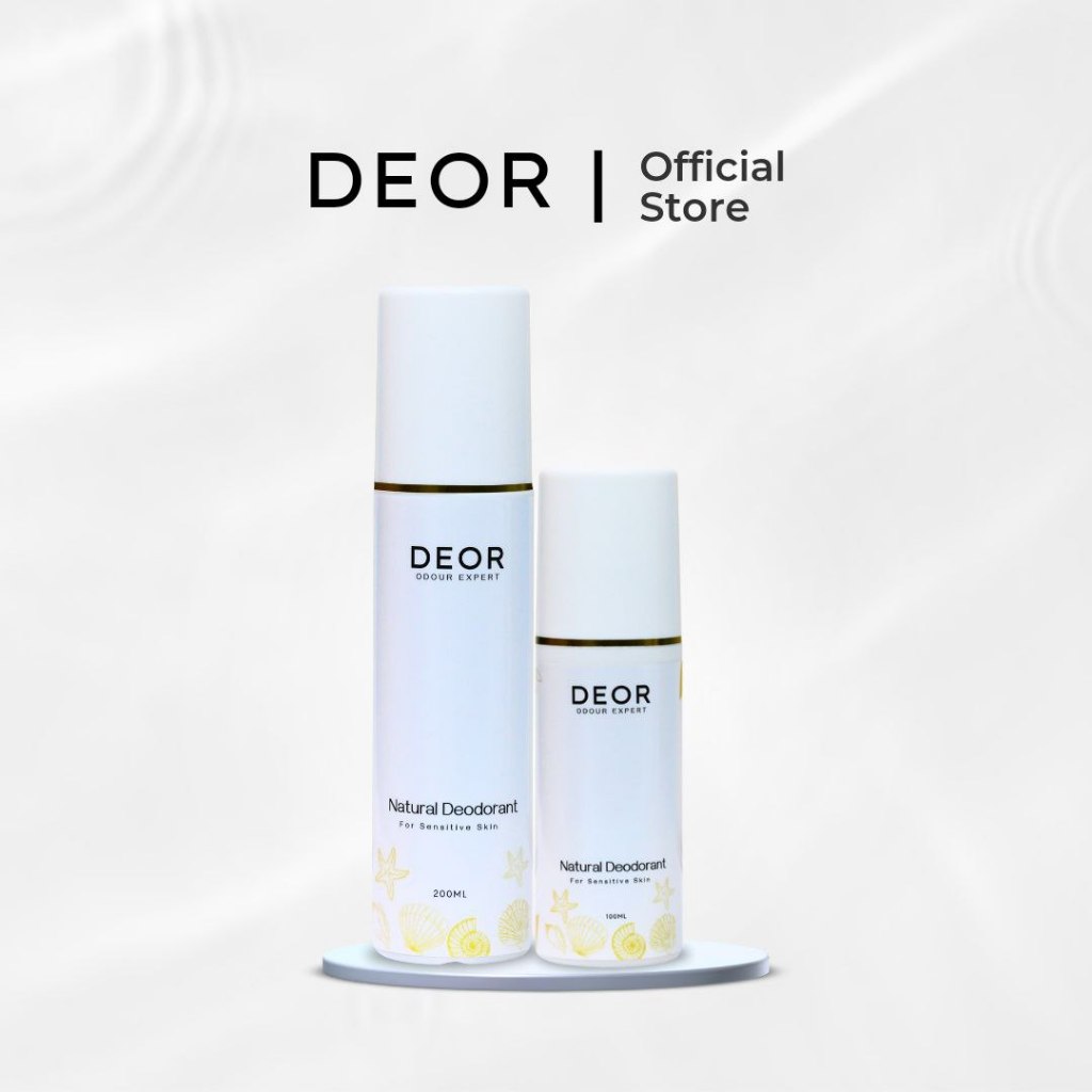 DEOR Natural Deodorant Spray Deodorant 100ml & 200ml | Shopee Malaysia