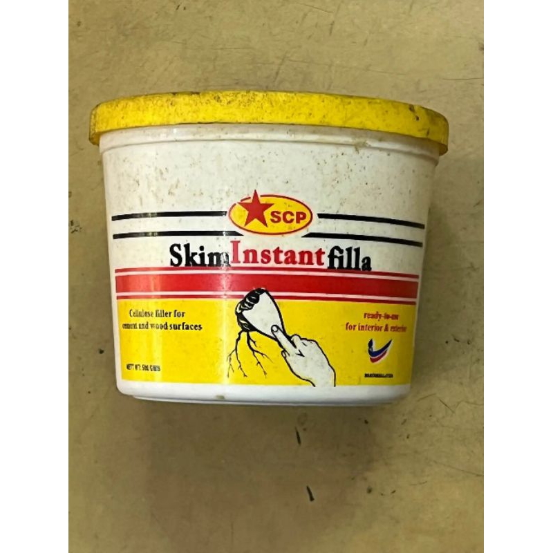 SCP wall putty Filler 500gm Dinding Batu Plaster Partition | Shopee ...
