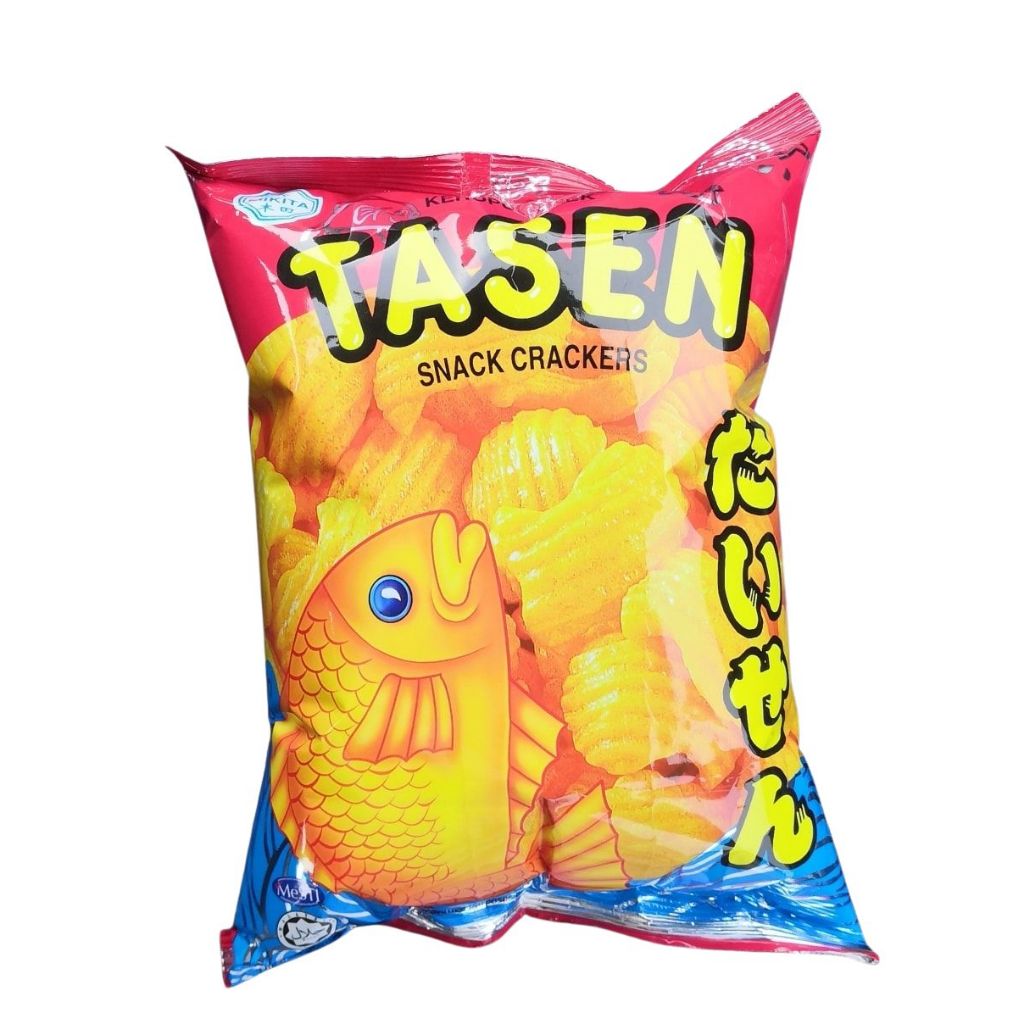 Tasen Keropok Ikan Tasen Sabah Snack Crackers Rangup Sedap Rasa Ikan ...