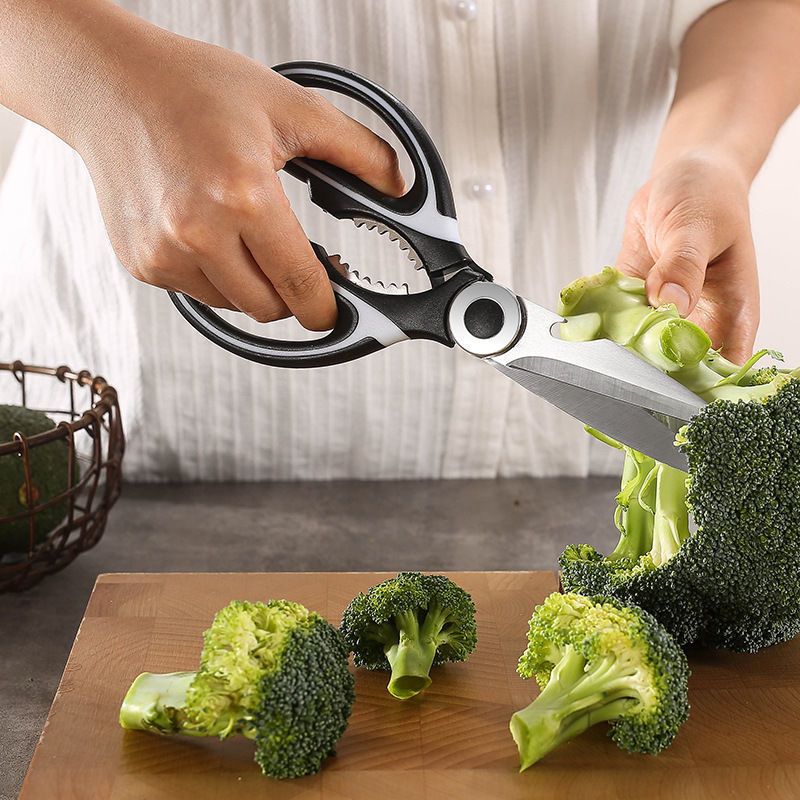 Stainless Steel Kitchen Scissors Multipurpose Scissor Meat Cutter ...