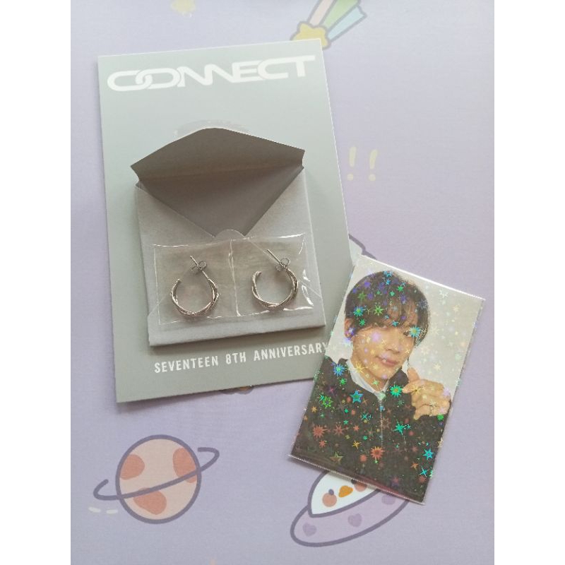 seventeen】8th Anniversary 'Connect' MD Jeonghan Earrings
