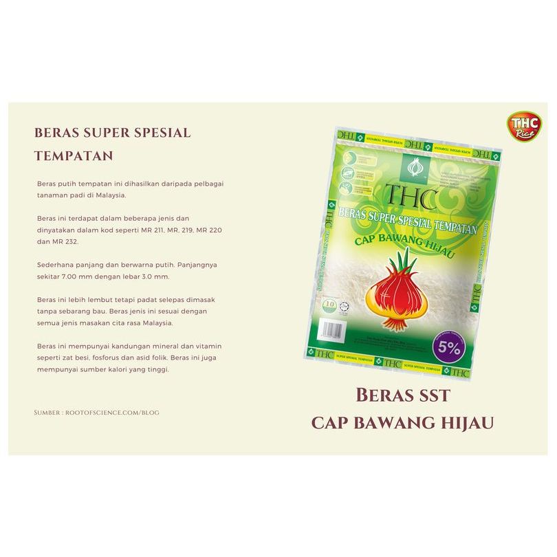 CAP BAWANG RICE/BERAS 10KG | Shopee Malaysia