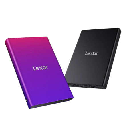 # Lexar E100 2.5'' (SSD/HDD) SATA Enclosure # [BLACK/PINK & PURPLE ...