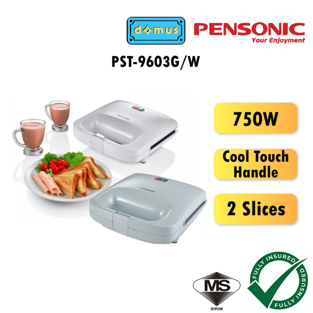 Pensonic Sandwich Maker PST-9603 / PST-9603G / PST-9603W | Shopee Malaysia