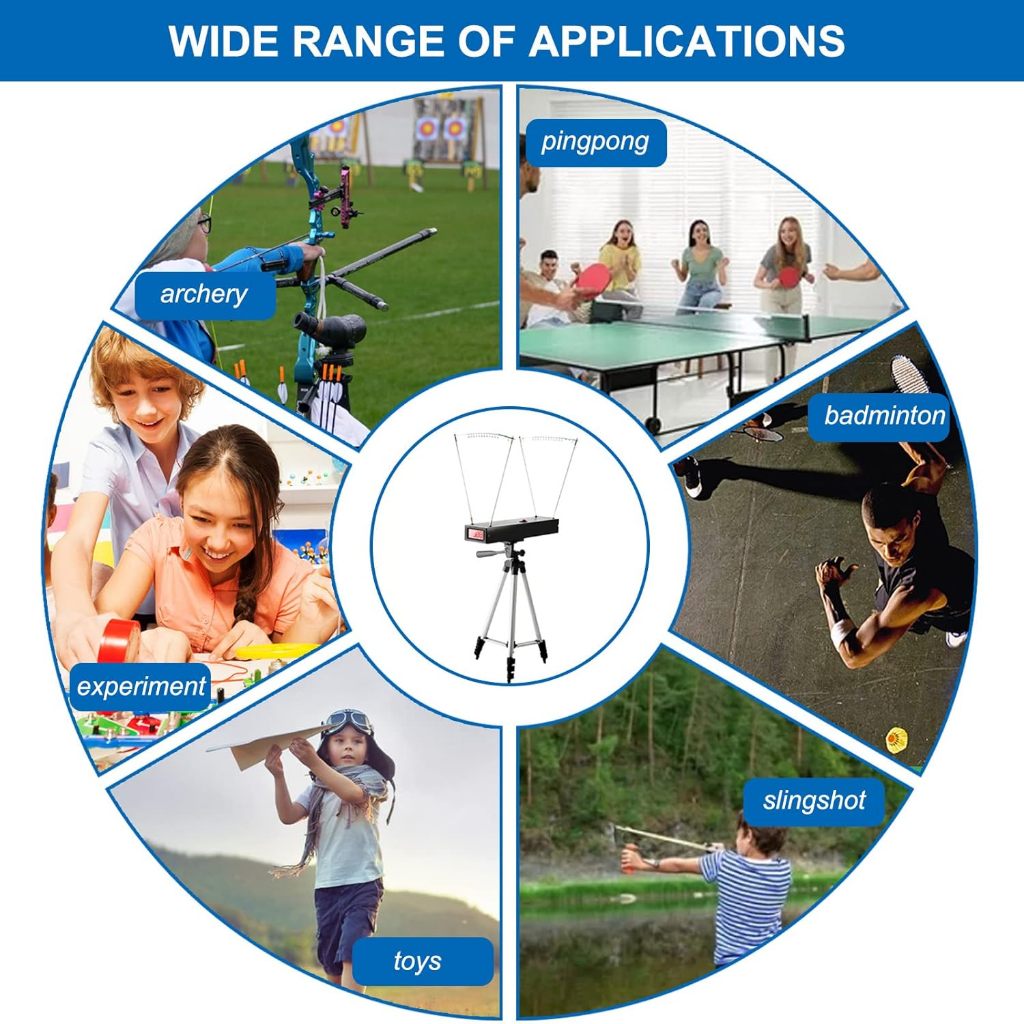 Velocimetry Speed Measuring Instrument 0-2000MPS Bow Velocity ...