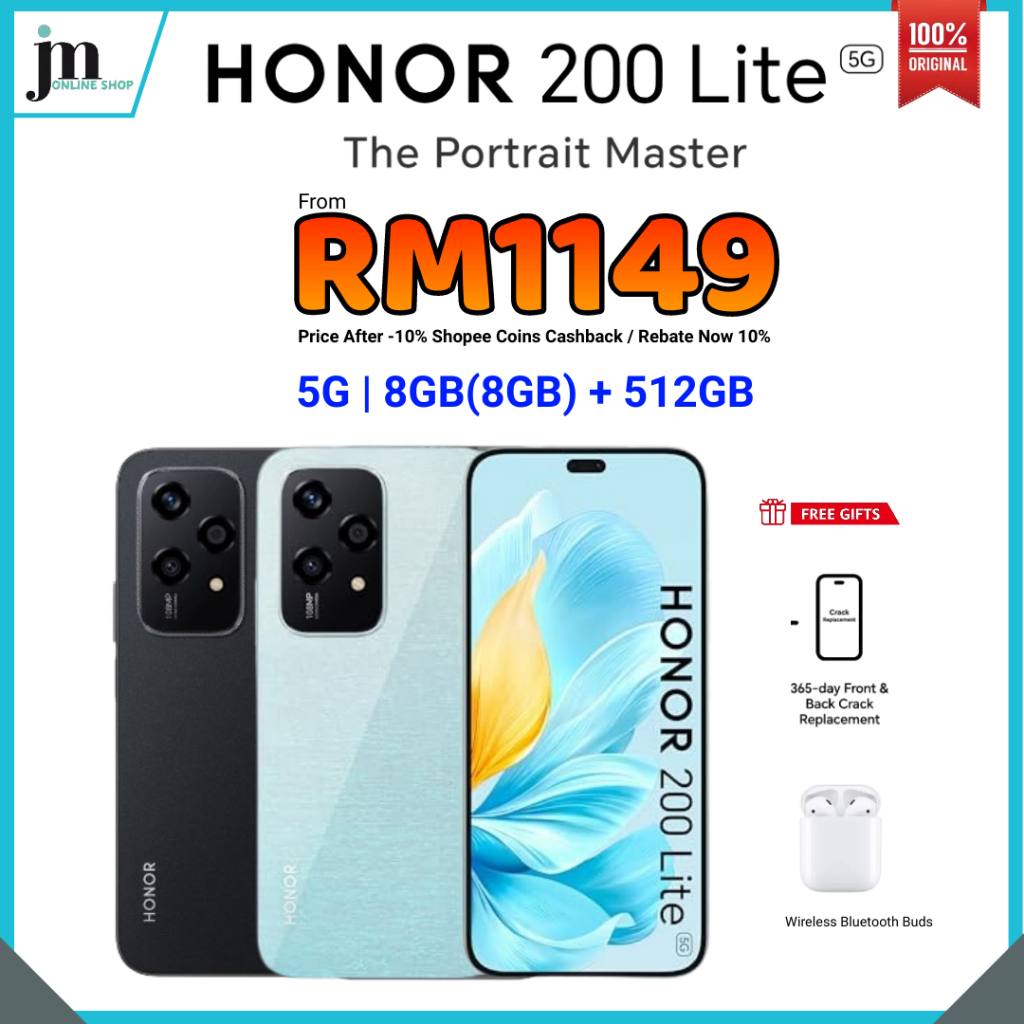 Honor 200 Lite 5G Spesifikasi