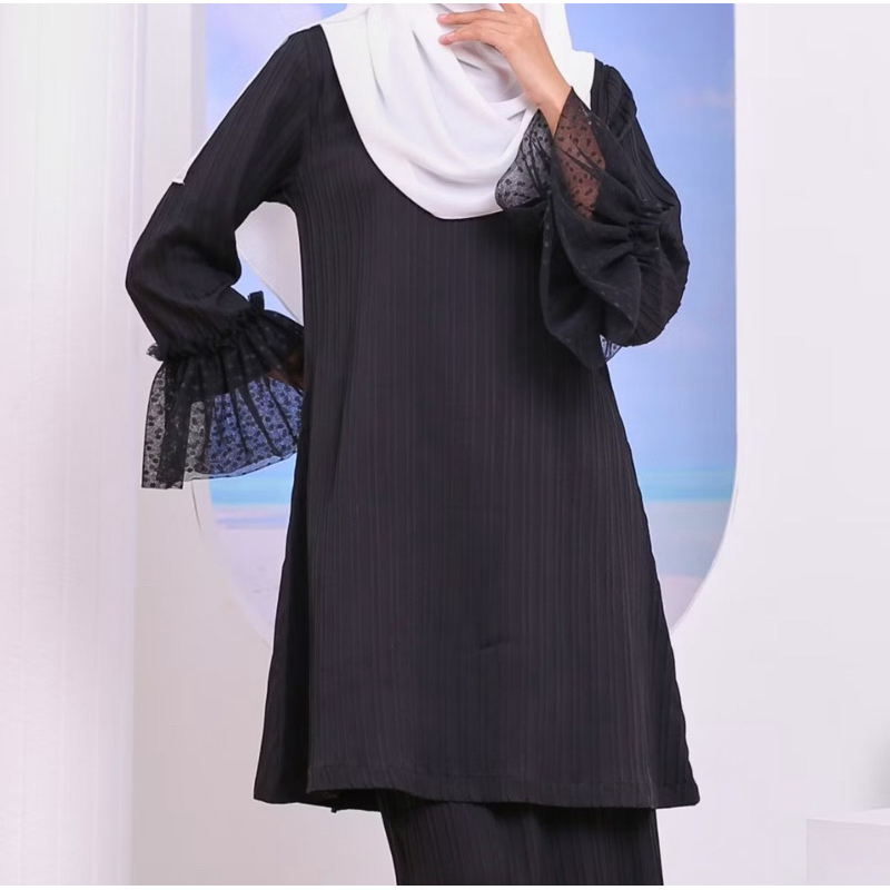 Comfort Ruffle Kurung Buttons KAIA RTW | Shopee Malaysia
