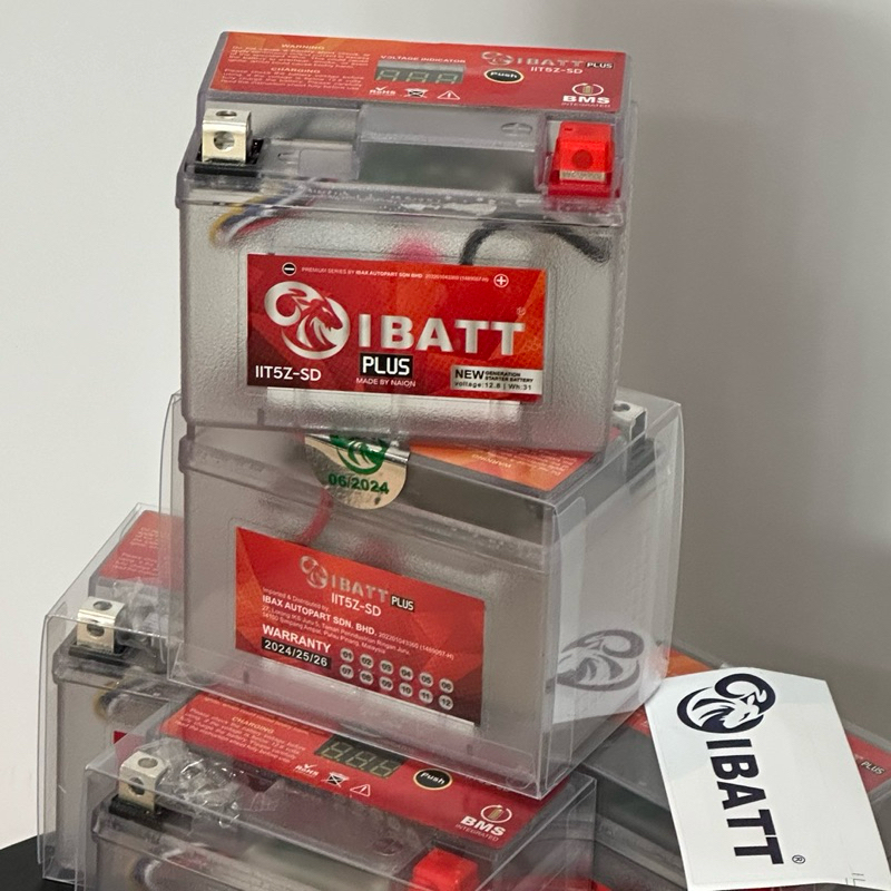 IBATT IBAX PLUS BATTERY IIT5Z-SD *Soldium Plus* (SPECIAL DESIGN for ...