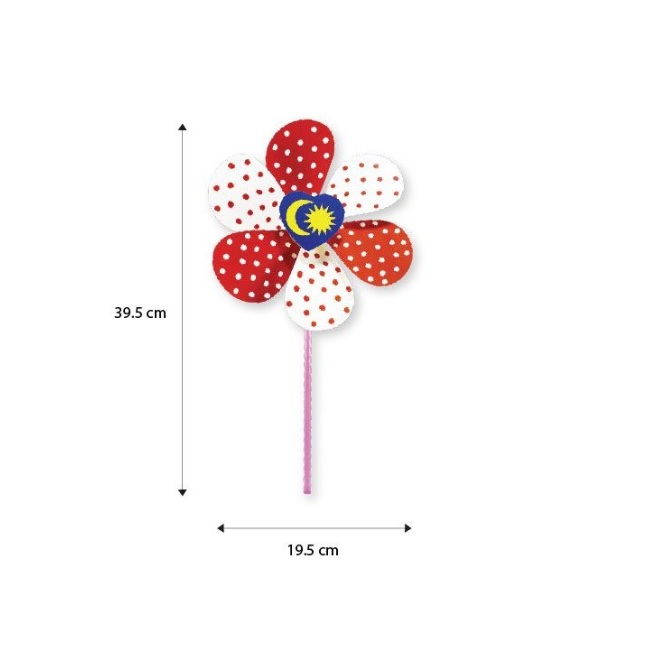 Malaysia /Merdeka Craft Kit | DIY Malaysia Theme Pin Wheel | Shopee ...