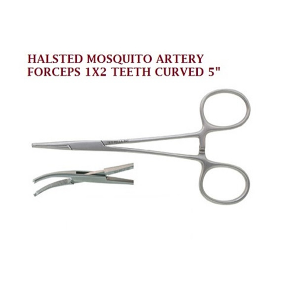 5 Stück Halsted Mosquito Zangen – Gerade, Verriegelbar, Für Dental, Medizin & Labor
