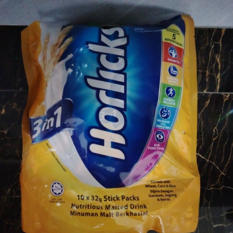 Horlicks 3in1 cereals 10x32g | Shopee Malaysia