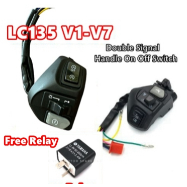 LC135 V1-V7 Double Signal On Off Handle switch EGOS SRL110 EGOS EGO ...