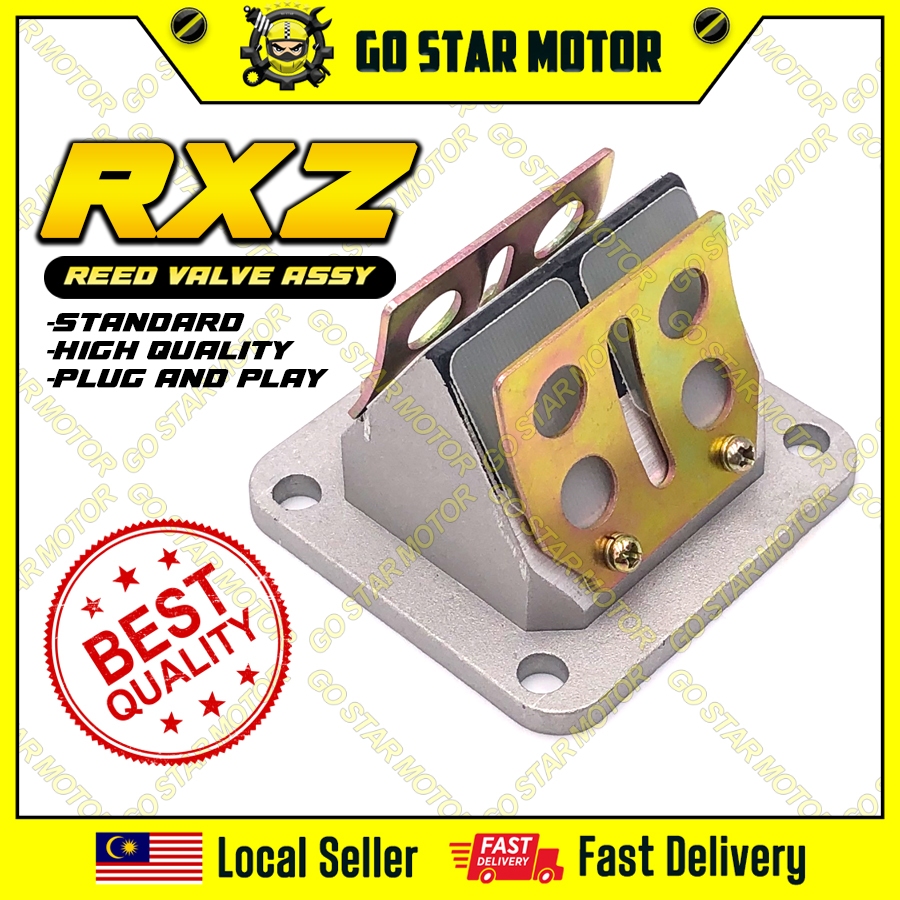 YAMAHA RXZ RXZ135 MILI CATA REED VALVE ASSY REED VALVE COMPLETE ...