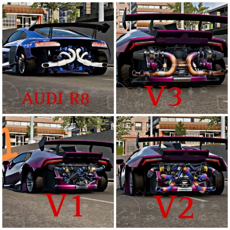 LAMBO & AUDI R8 TWIN TURBO CAR PARKING MULTIPLAYER 2 | Shopee Malaysia