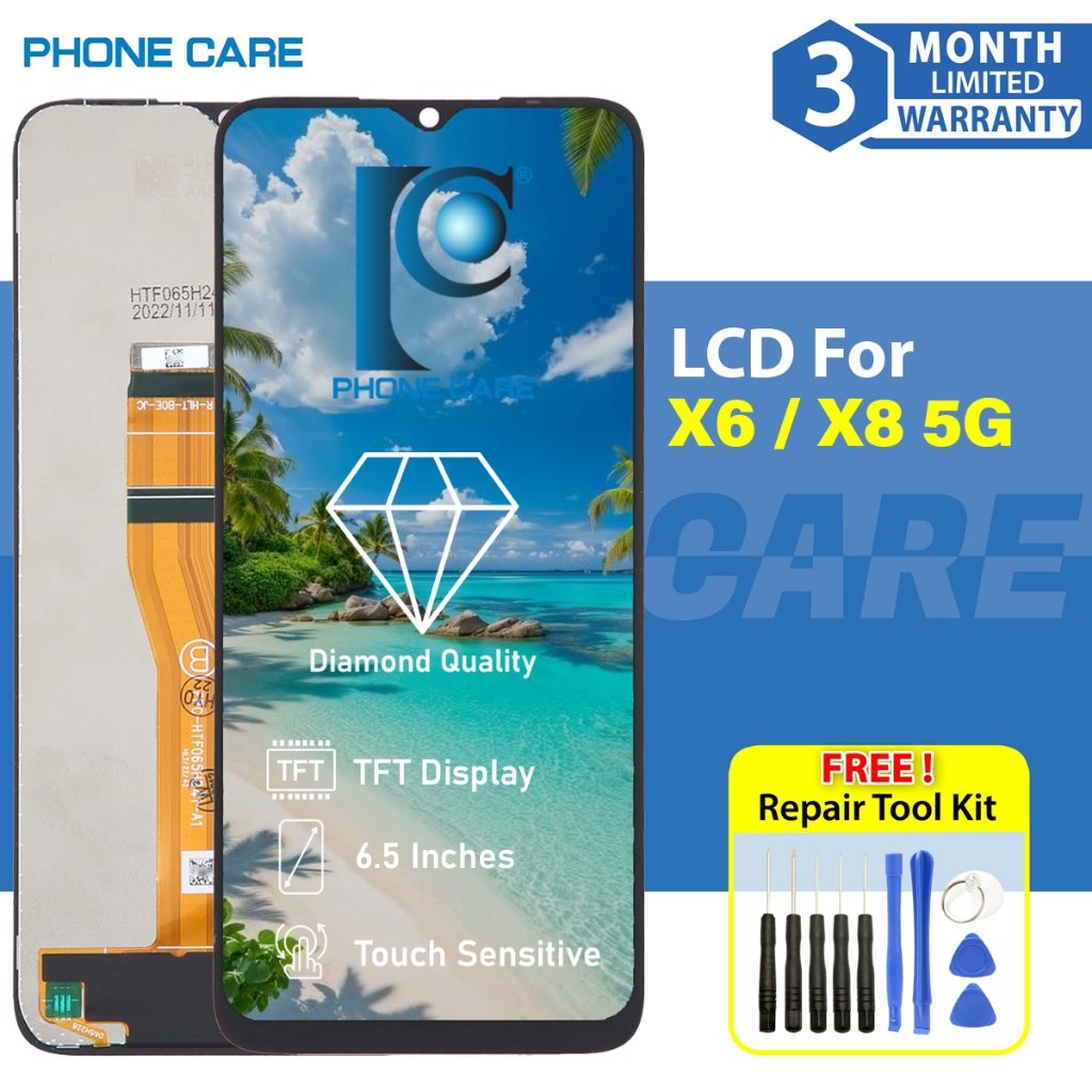 Lcd For Honor X6 VNE-LX2 / Honor X8 5G VNE-N41 (With Touch Screen ...