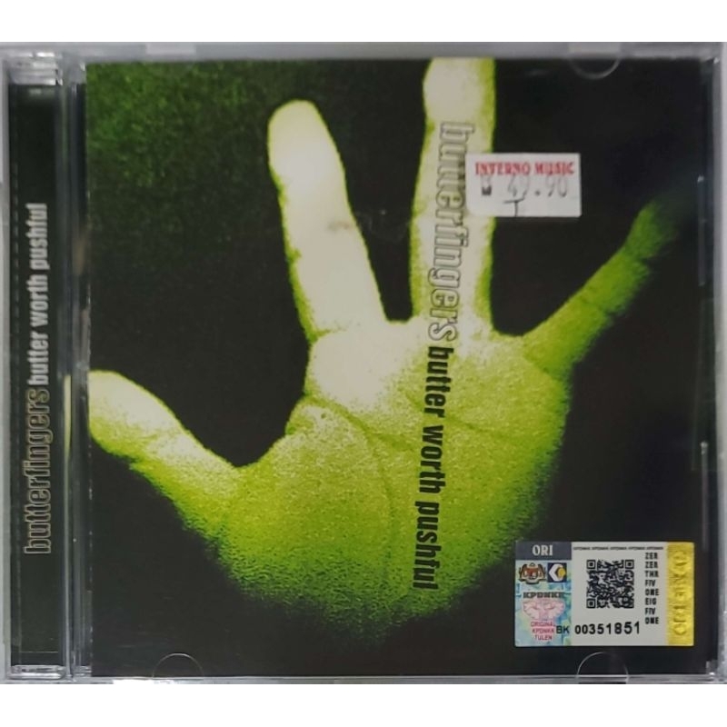 Butterfingers - Butter Worth Pushful (CD) | Shopee Malaysia