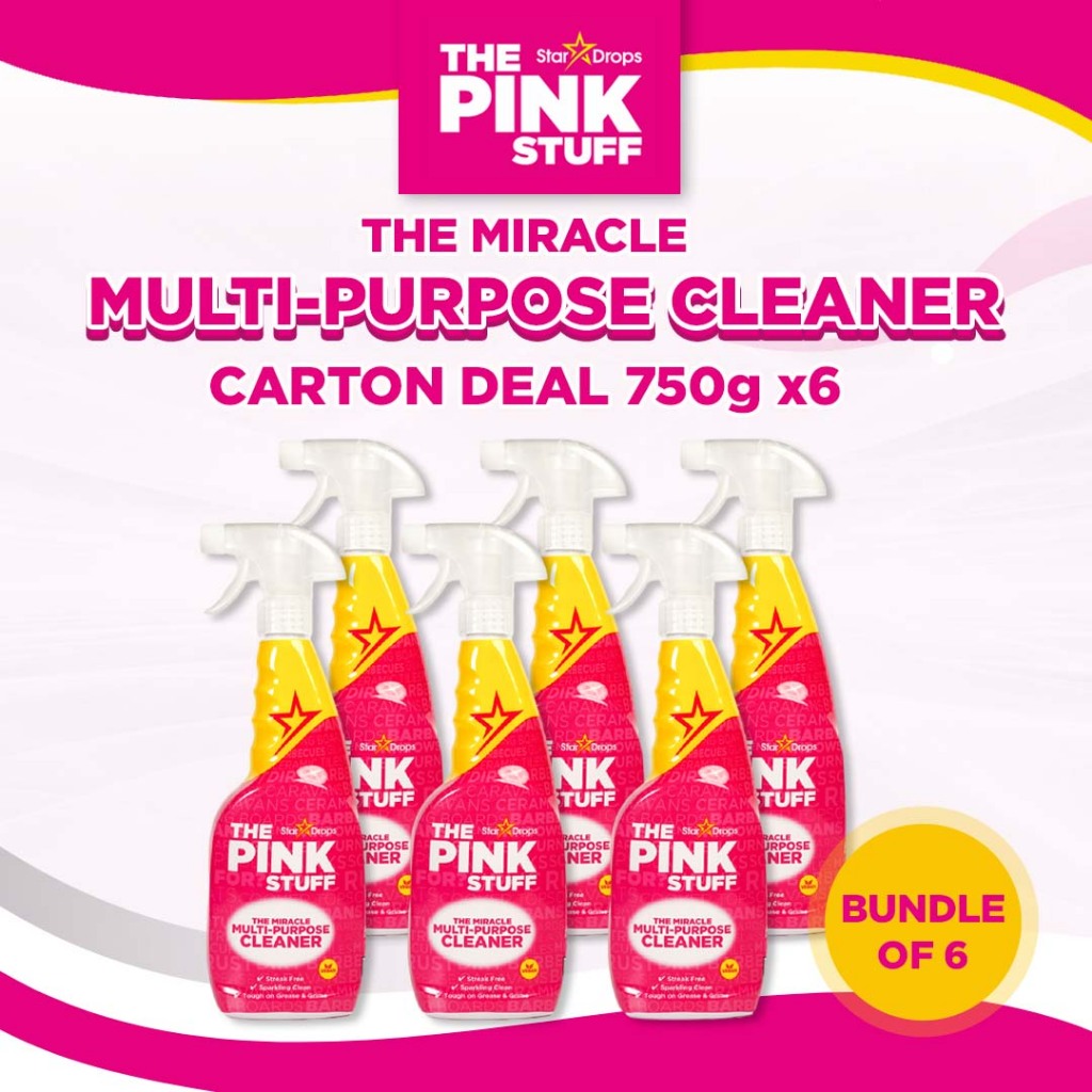 The Pink Stuff The Miracle Multi-Purpose Cleaner (750ml x 6) CARTON ...